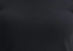 Ribbed Crew Neck Tee -Style Fashion Fit angeles rib baby t shirt black imagefront ts119559ocot