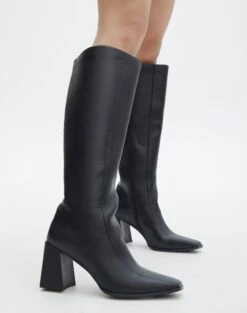 Lace Long Sleeve Button Front Top -Style Fashion Fit bonnie knee high boot black front sh114512pu 1