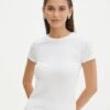 Cotton Fitted Tee -Style Fashion Fit cancun cotton tee white front ts121963cot 1
