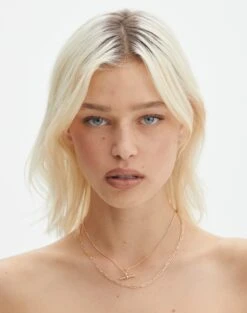 Ruffle Frill Tie Front Top -Style Fashion Fit chain link necklace two pack gold front je88402nl 20