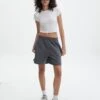Cotton Longline Sweat Short -Style Fashion Fit charlotte short shadow dancer front sw117409ocot