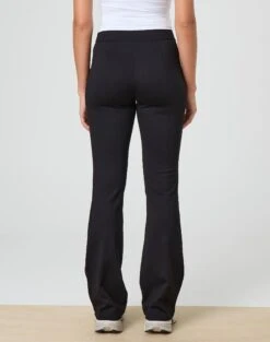 V Front Flare Ponte Pant -Style Fashion Fit christy v front ponte pant black back pw48072pont