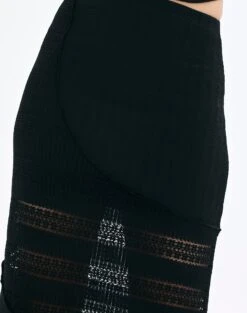 Textured Asymmetrical Panel Maxi Skirt -Style Fashion Fit co cally asymmetrical panel skirt black imageback sl74526tex