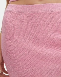 Shimmer Knit Mini Skirt -Style Fashion Fit co fabulosa knit mini gimme guava imageback ss143219met