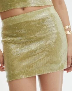 Sequin Mini Skirt -Style Fashion Fit co ken sequins mini skirt wassa bae full ss141044sqn