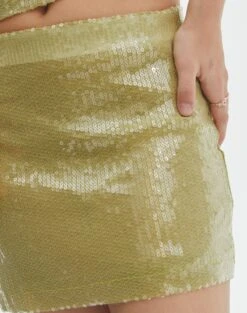 Sequin Mini Skirt -Style Fashion Fit co ken sequins mini skirt wassa bae imageback ss141044sqn