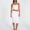 Lace Midi Slip Skirt -Style Fashion Fit co lorna lace midi skirt white front sl108106lac 1