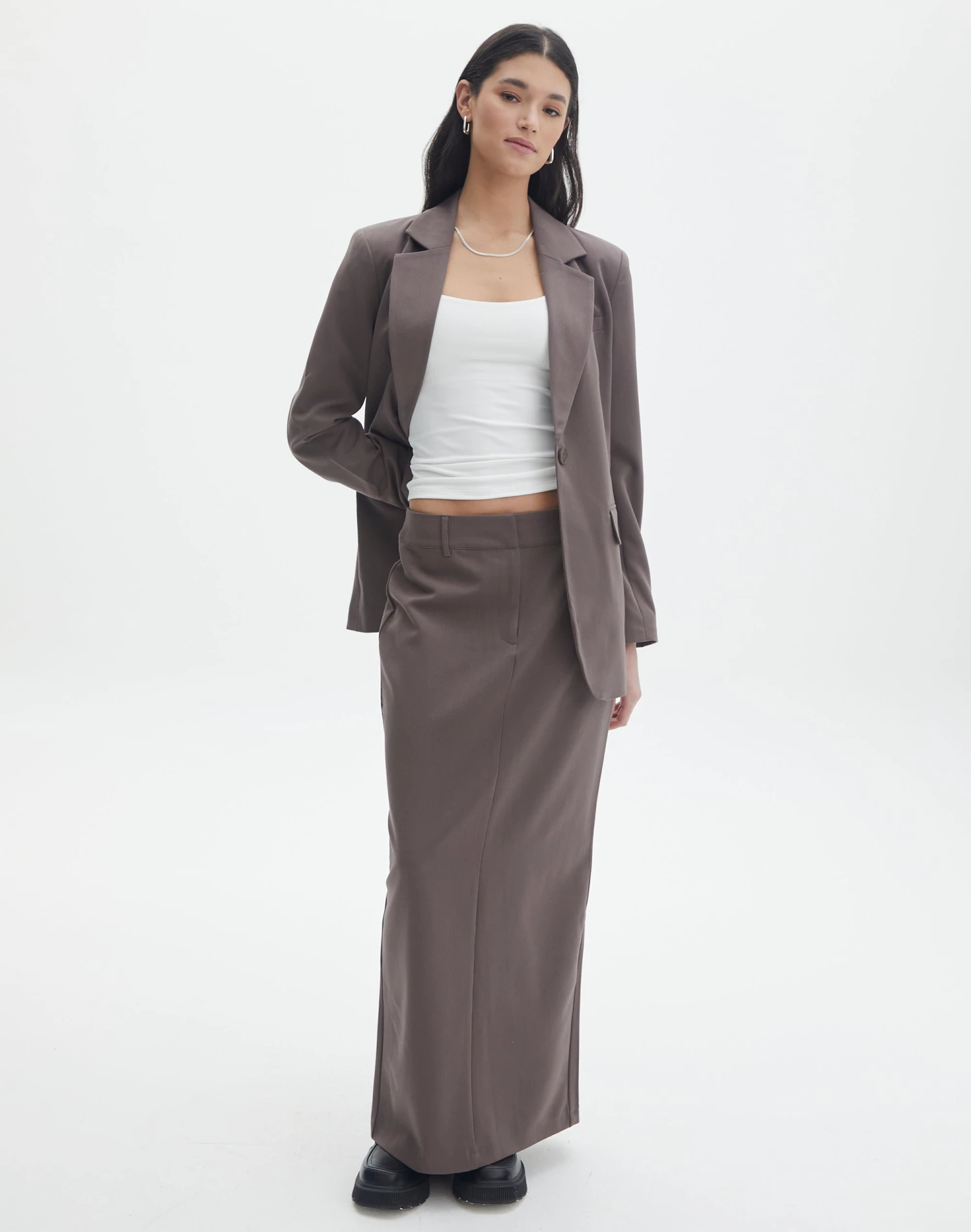 Tailored Maxi Skirt 8 Tailored Maxi Skirt - Image 7