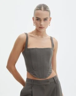 Mesh Frill Split Tie Front Blouse -Style Fashion Fit co marly corset blouse cypress front bv91174pln 1