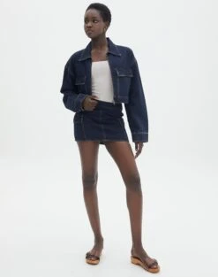 Active Mini Skirt -Style Fashion Fit co max utility denim skirt last rodeo indigo front ss134734rdnm 1