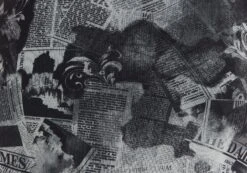 Print Mesh Mini Skirt -Style Fashion Fit co meshka mesh mini skirt newsprint imagefront ss151478prt