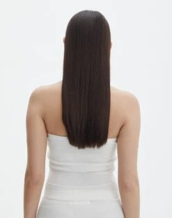 Contrast Rib Knit Bandeau -Style Fashion Fit co michaela mixed stitch tube top milk back kv96489knt