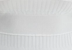 Contrast Rib Knit Bandeau -Style Fashion Fit co michaela mixed stitch tube top milk imagefront kv96489knt