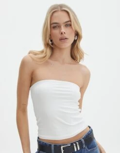 Supersoft Long Line Boobtube -Style Fashion Fit co minka boob tube milk front tv121046pch