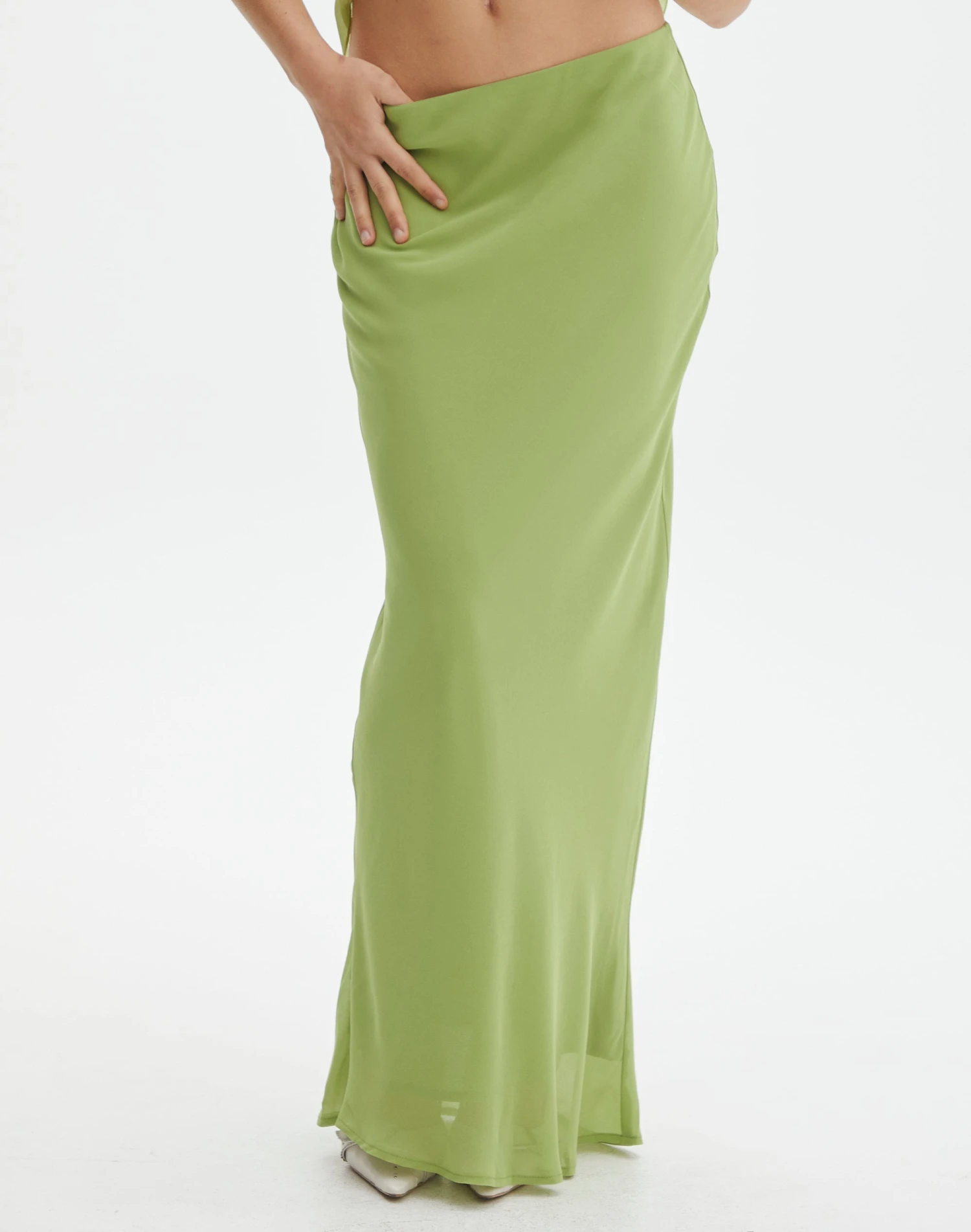 Low Rise Maxi Slip Skirt 9 Low Rise Maxi Slip Skirt - Image 7