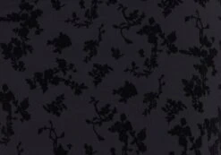 Burnout Mesh Lettuce Trim Midi Skirt -Style Fashion Fit co sabrina burnout mesh maxi vine burnout imagefront sl53303bur