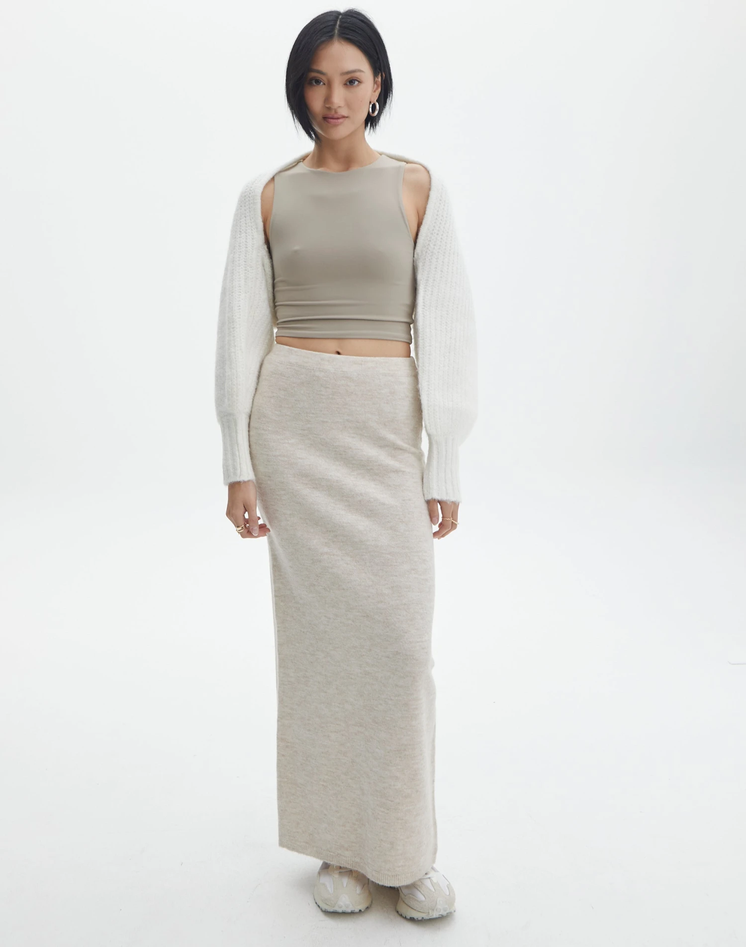 Ribbed Maxi Skirt 9 Ribbed Maxi Skirt - Image 7