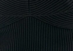 Ribbed Knit Tank -Style Fashion Fit corinne knit top black imagefront kv80565knt