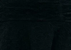 Asymmetric Lace Mini Skirt -Style Fashion Fit daisy lace mini skirt black imagefront ss89715lac