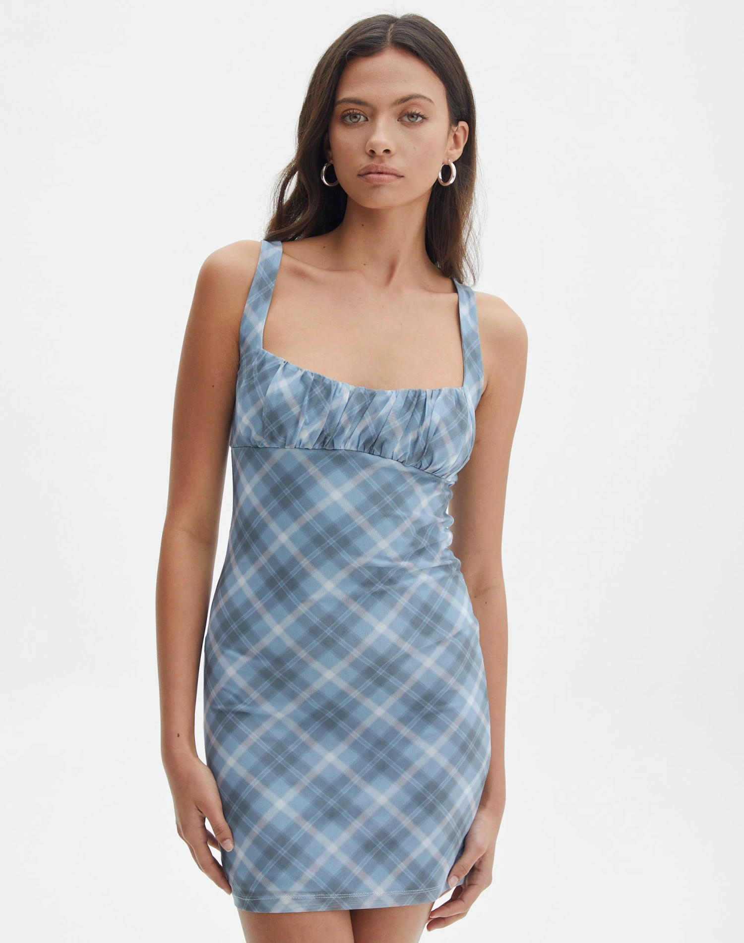 Strapless Denim Midi Dress 10 Strapless Denim Midi Dress - Image 8