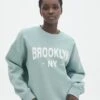 Printed Crew Neck Jumper -Style Fashion Fit ella crew neck jumper brooklynlost pearl front tl88361oprt