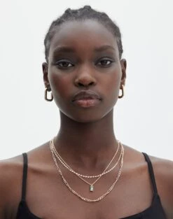 Contrast Rib Knit Bandeau -Style Fashion Fit emerald pack gold front je130662nl