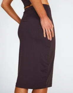 Supersoft Slim-Fit Midi Skirt -Style Fashion Fit gem midi skirt its soy cute back sl114640pch