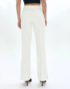 Tailored Side Split Mid Rise Pant 25 Tailored Side Split Mid Rise Pant -Style Fashion Fit harris tailored pant milk back pw85797pln