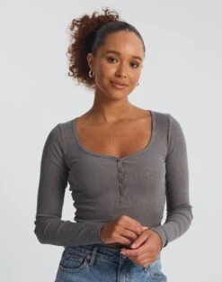 Cotton Longline Sweat Short -Style Fashion Fit harrison henley longsleeve keep your coal front tl114637ocot 1