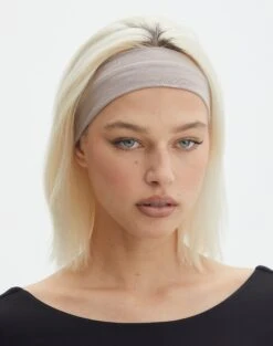 Oversized Print Quarter Zip Sweater -Style Fashion Fit headband twin pack whitedusty mink front ha47711ss