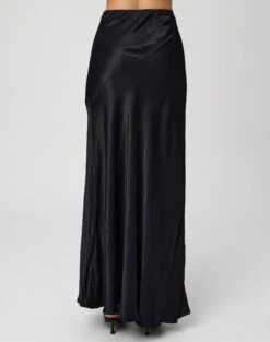 Satin Maxi Skirt 24 Satin Maxi Skirt -Style Fashion Fit ivy panelled satin maxi skirt black back sl116240vis