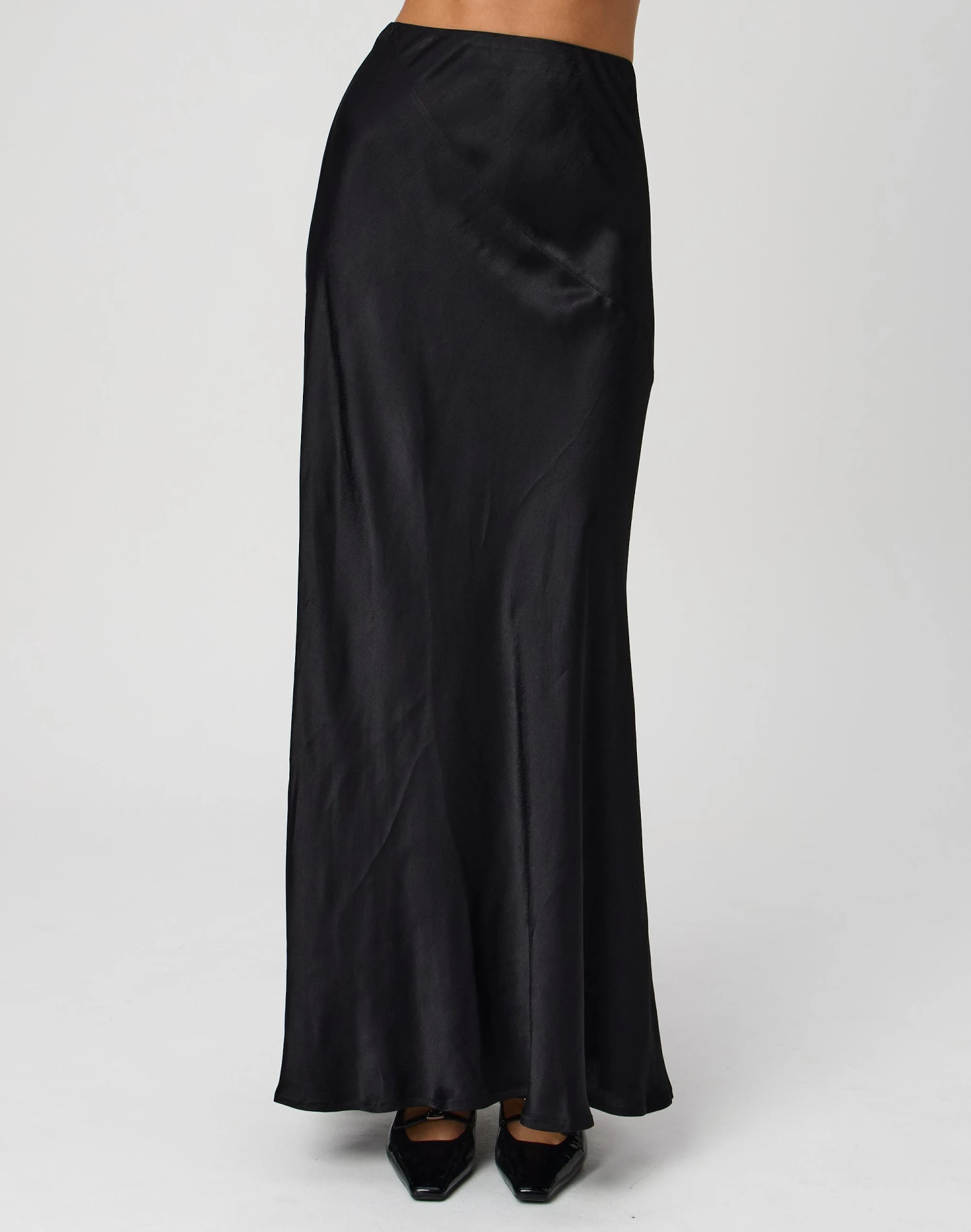 Satin Maxi Skirt 4 Satin Maxi Skirt - Image 2