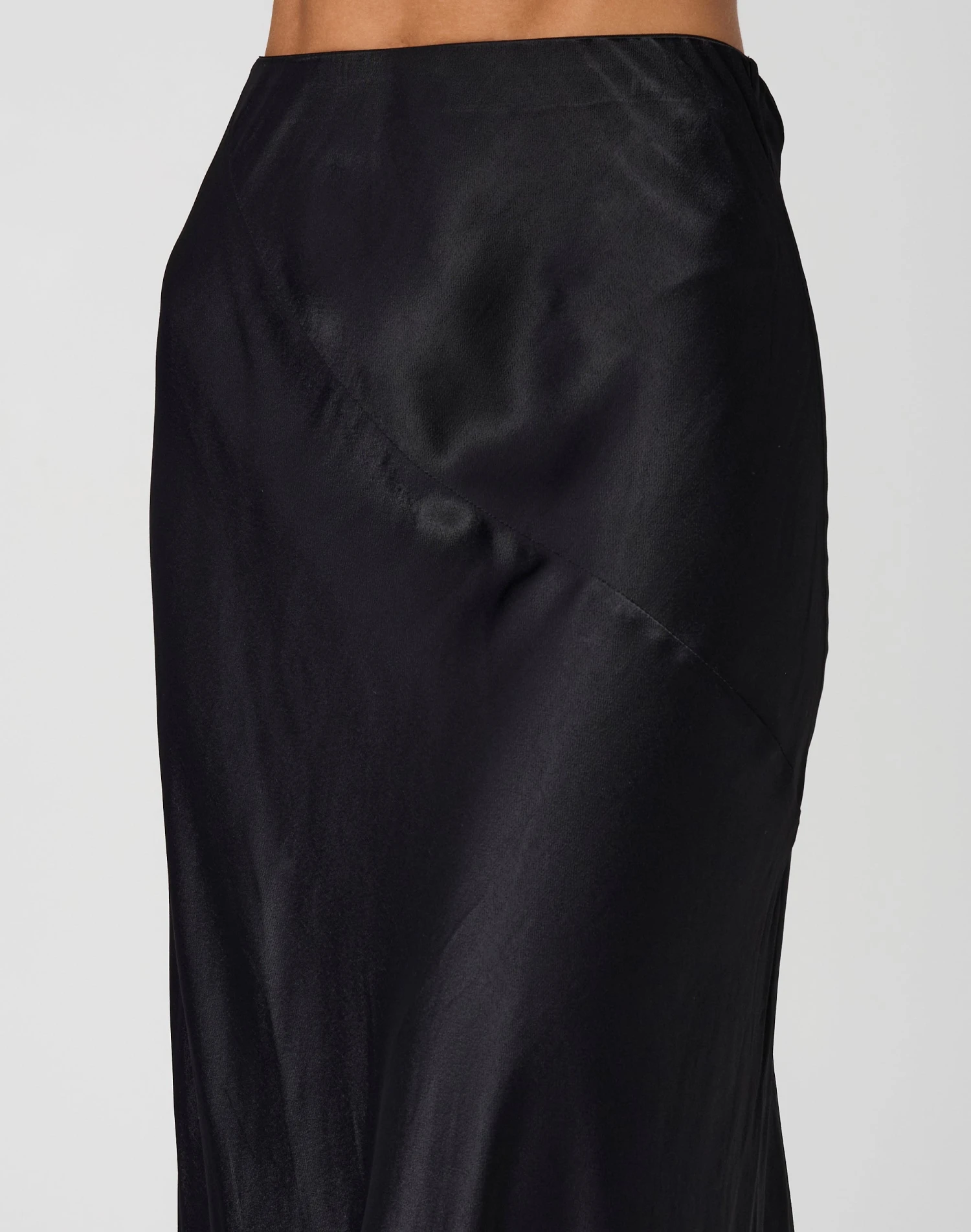 Satin Maxi Skirt 6 Satin Maxi Skirt - Image 4
