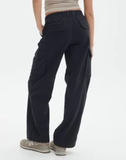 Mid Rise Cotton Cargo Pant 24 Mid Rise Cotton Cargo Pant -Style Fashion Fit izzu cargo pant black back pw91778cot