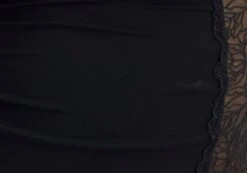 Lace Detail Cropped Cami -Style Fashion Fit jeronimo lace tank blackblack imagefront tv111894lac