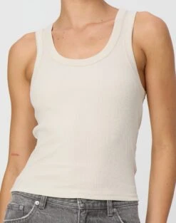 Ribbed Thick Strap Tank -Style Fashion Fit kleo thick bind tank take a shelfie imageback tv120861orib