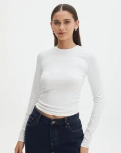 High Rise Flare Ponte Pant -Style Fashion Fit limmy slinky longsleeve milk front tl55301pch 1