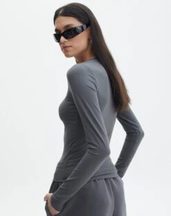 Supersoft Long Sleeve Top -Style Fashion Fit limmy slinky longsleeve shadow dancer back tl55301pch
