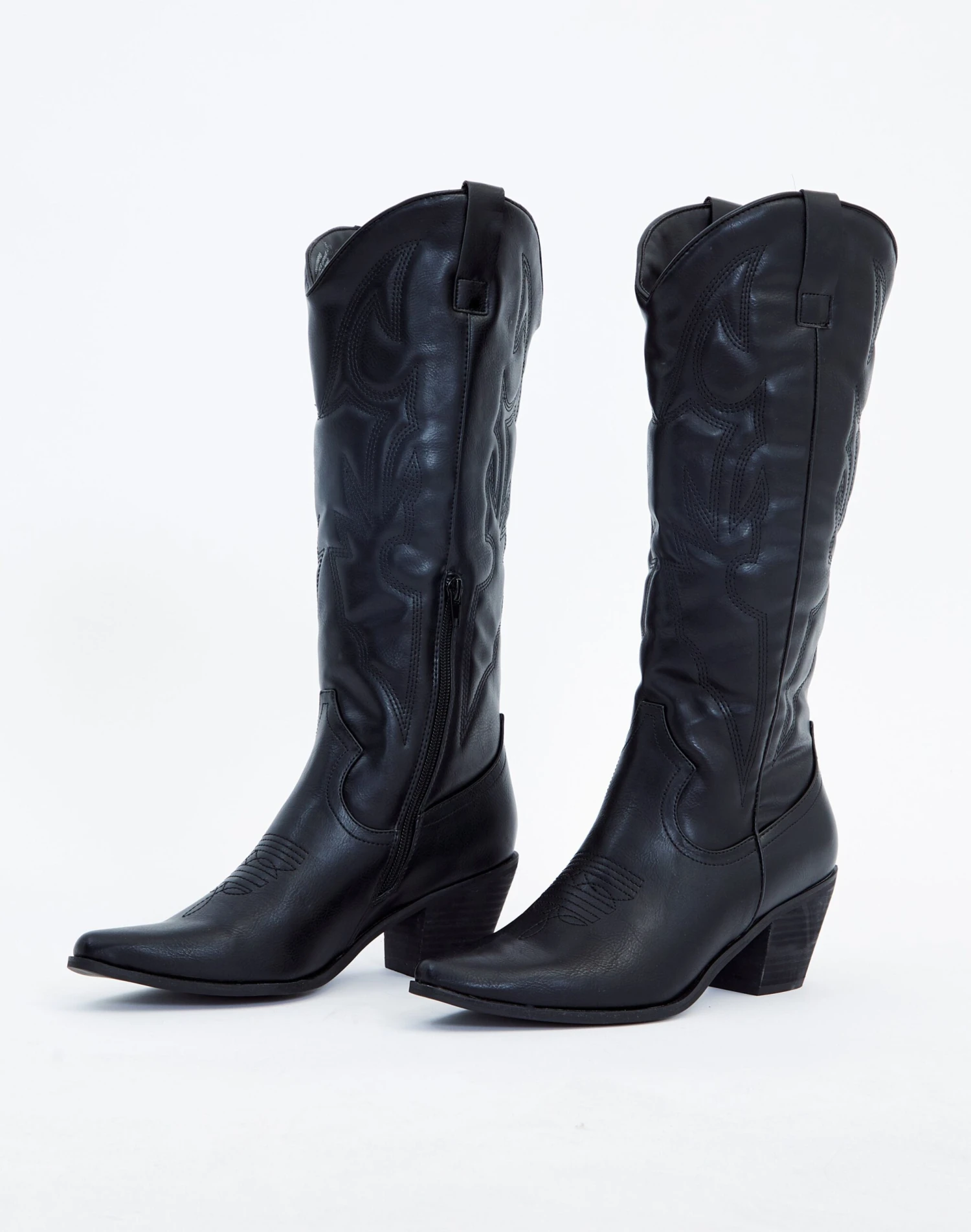 Denim Panelled Maxi Dress 8 Denim Panelled Maxi Dress - Image 6