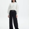 Mid Rise Relaxed Leg Pant