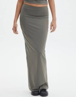 Supersoft Slim-Fit Maxi Skirt -Style Fashion Fit meg supersoft maxi skirt cypress full sl51179pln