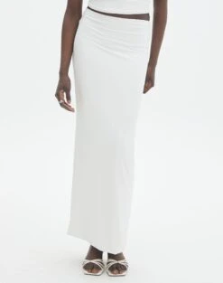 Supersoft Slim-Fit Maxi Skirt -Style Fashion Fit meg supersoft maxi skirt milk full sl51179pln