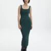 Knit Square Neck Maxi Dress -Style Fashion Fit mia maxi knit dress thyme out front kd52288knt