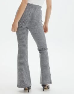 High Rise Super Flare Ponte Pant -Style Fashion Fit minogue super flare ponte pants mini gingham back pw52146mghm