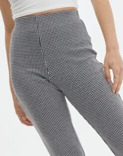 High Rise Super Flare Ponte Pant -Style Fashion Fit minogue super flare ponte pants mini gingham imageback pw52146mghm