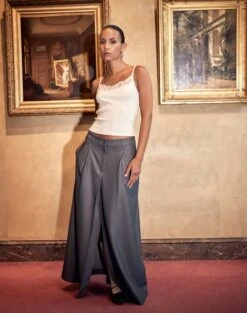 Tailored Mid Rise Maxi Skirt -Style Fashion Fit noretta tailored maxi charcoal marle detail sl126067pln