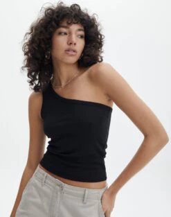 V Front Flare Ponte Pant -Style Fashion Fit o albo asymmetric tank black front tv128401orib