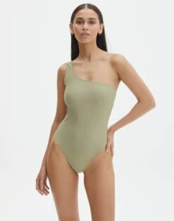 One Shoulder Swim One Piece