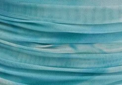 Ruched Print Mesh Off The Shoulder Top -Style Fashion Fit oreo off the shoulder top aqua tie dye imagefront tl124256rprt