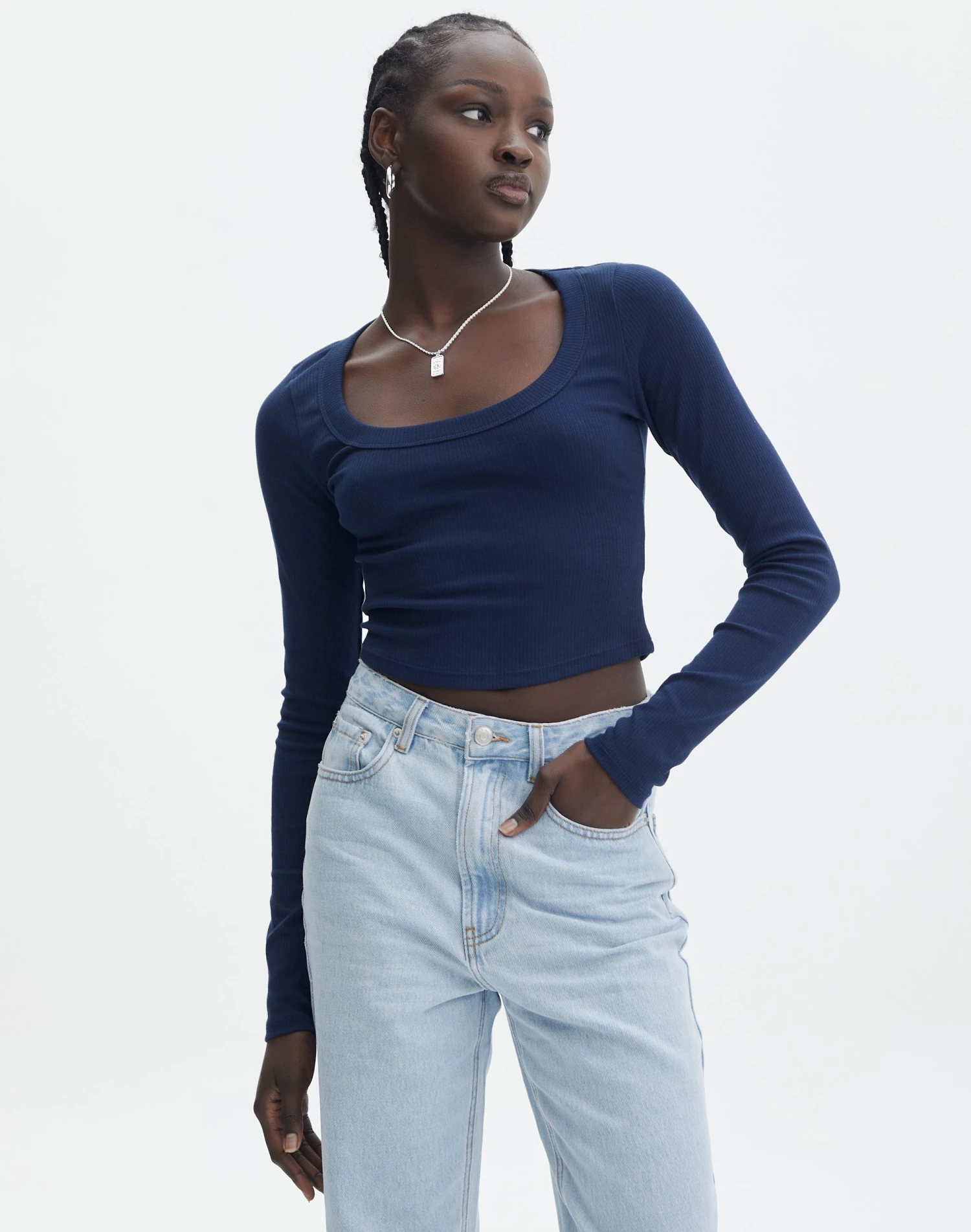 High Rise Denim Maxi Skirt 18 High Rise Denim Maxi Skirt - Image 16